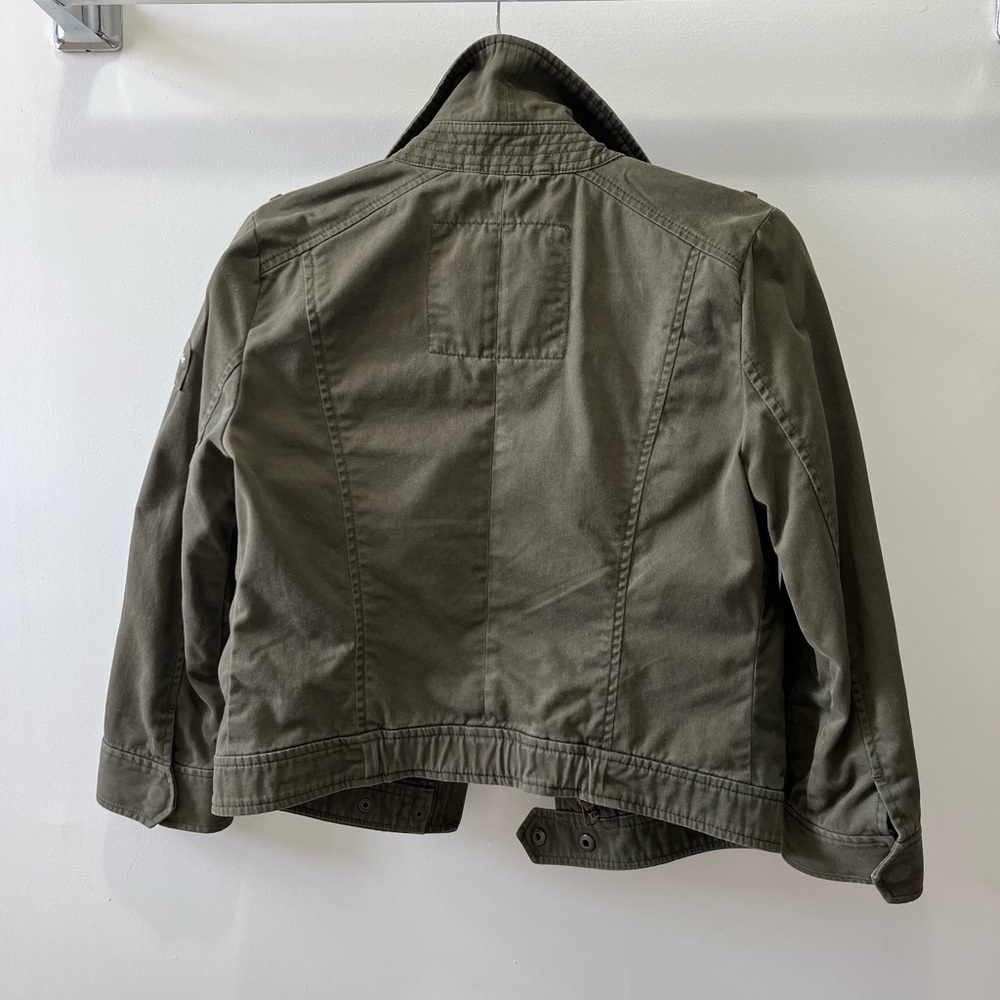 Abercrombie & Fitch Women’s Green Jacket - Picture 2 of 2
